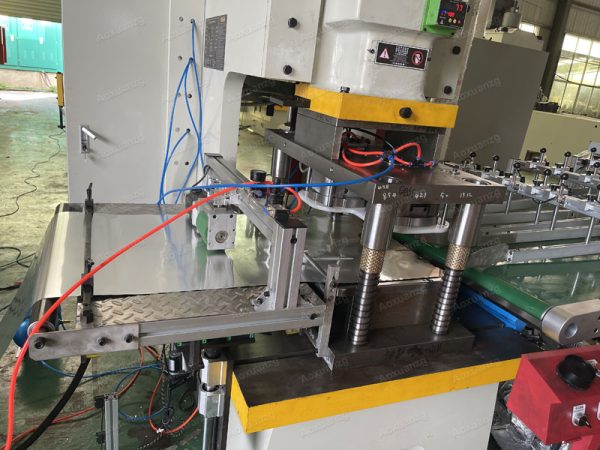 63T Full Automatic Aluminum Foil Pressing Pneumatic Punching Machine For Lunch Containers 200ml — изображение 9