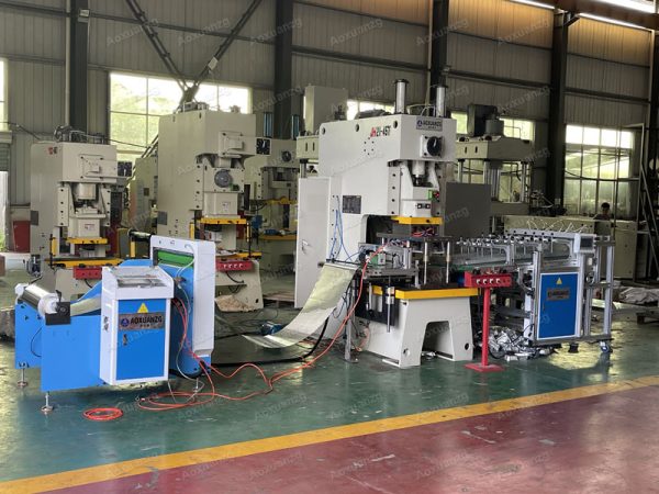 63T Full Automatic Aluminum Foil Pressing Pneumatic Punching Machine For Lunch Containers 200ml — изображение 2