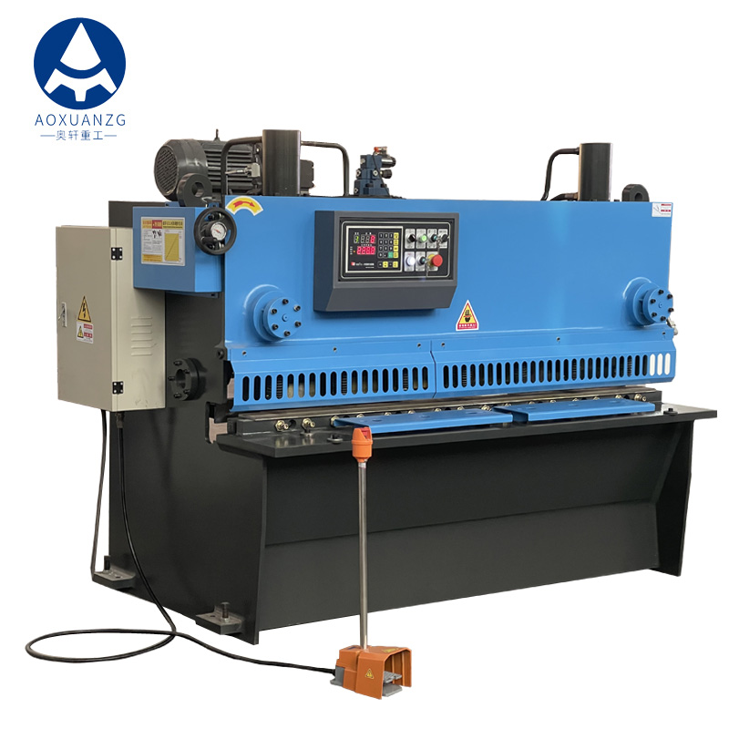 QC11Y-4*1600mm Small NC Hydraulic Guillotine Shearing Machine With Estun E21s