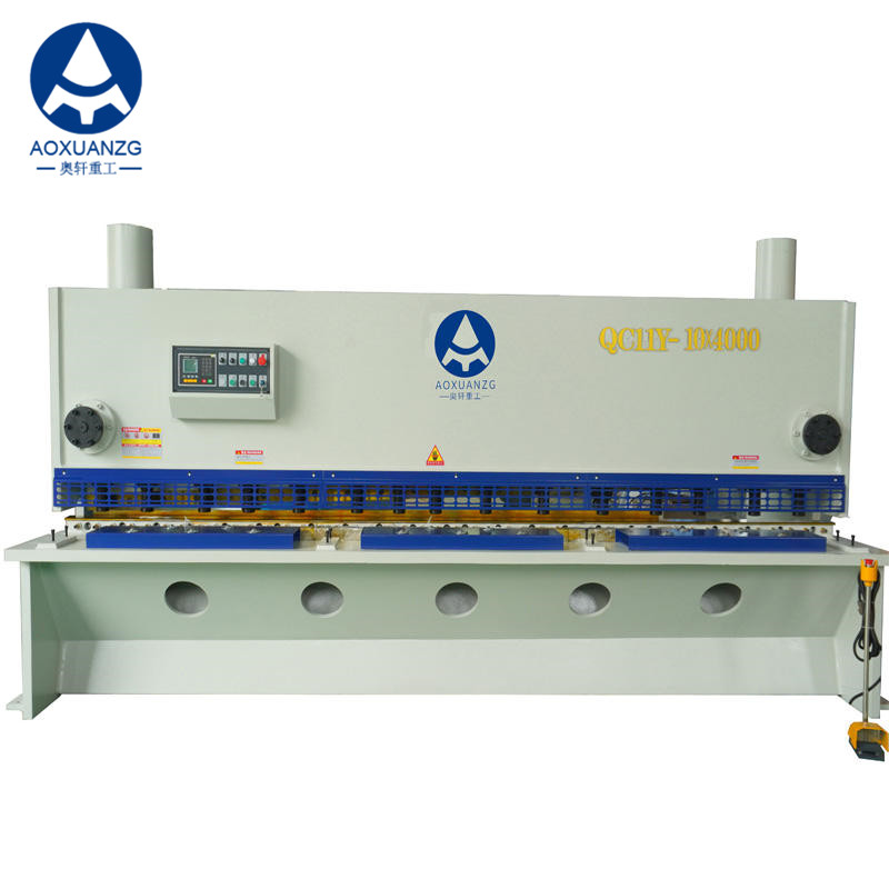 10X4000 CNC Hydraulic Aluminum Cutting Shearing Machine With E21S