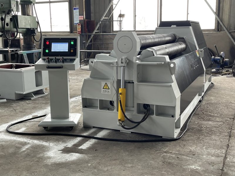 CNC four Rollers plate rolling machine Model 12X2000MM - Image 5