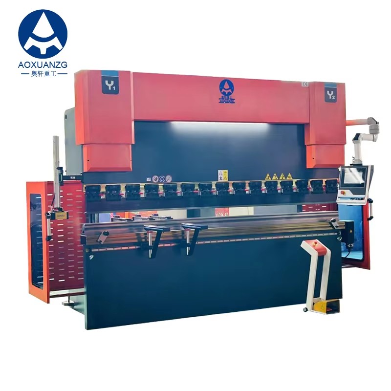 WE67K-130T3200 CNC Electro- hydraulic Press Brake Machine Bending Machine With DELEM DA53TX 4+1 Axis 2D Program
