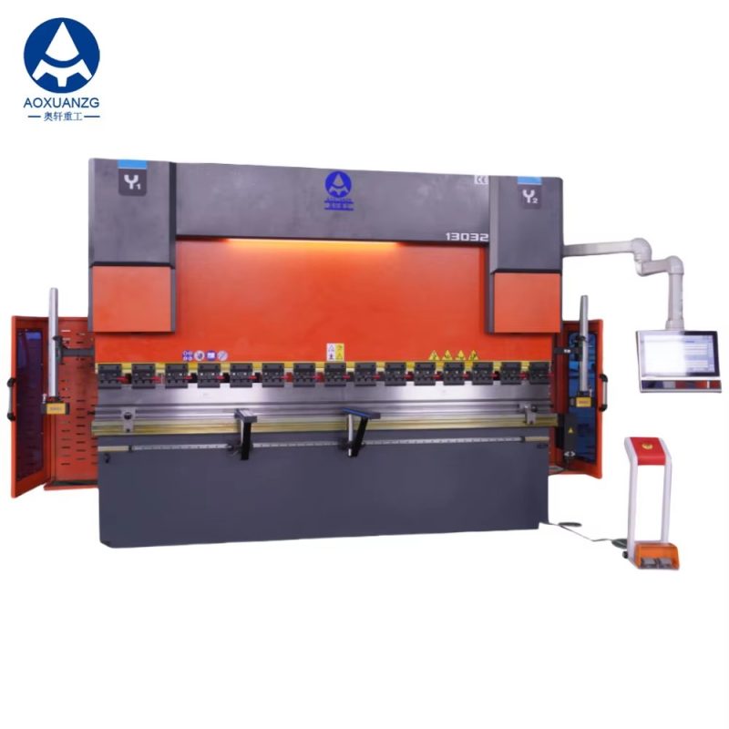 WE67K-130T3200 CNC Electro Hydraulic Press Brake Machine With DELEM DA58TX 4+1 Axis