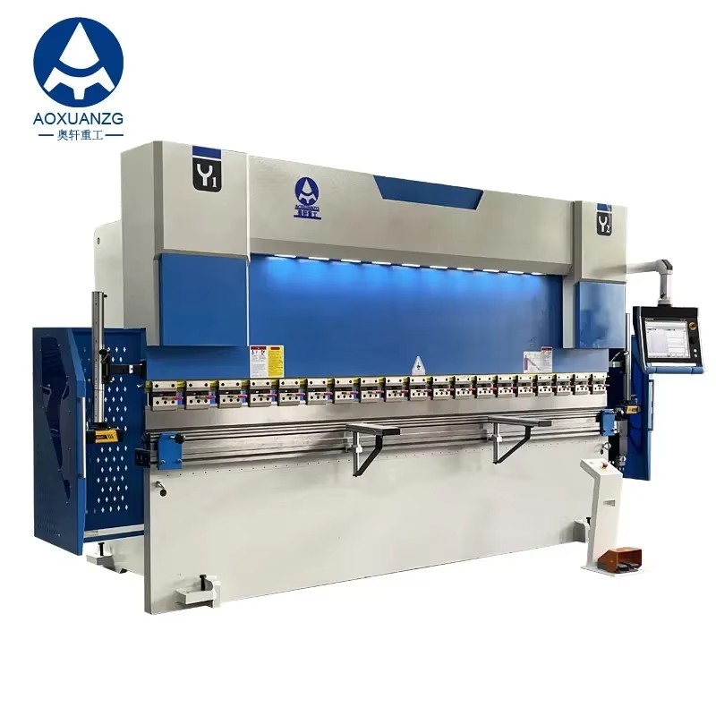WE67K-160T4000 CNC Electro Hydraulic Press Brake Machine With DELEM DA69S 8+1 Axis