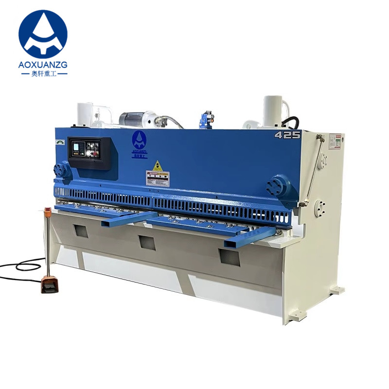 QC12K-4*2500mm CNC Hydraulic Guillotine Shearing Machine for Metal Sheet Cutter