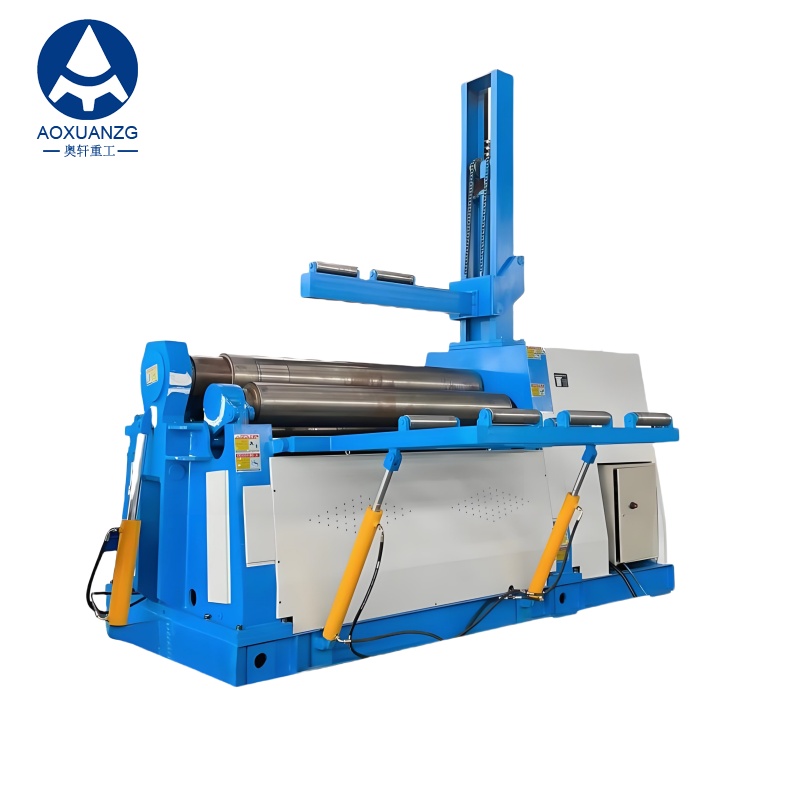 W12CNC Plate Bending Machine with Remote Control Hydraulic 16x2000mm Four Roller Plate Rolling Machine
