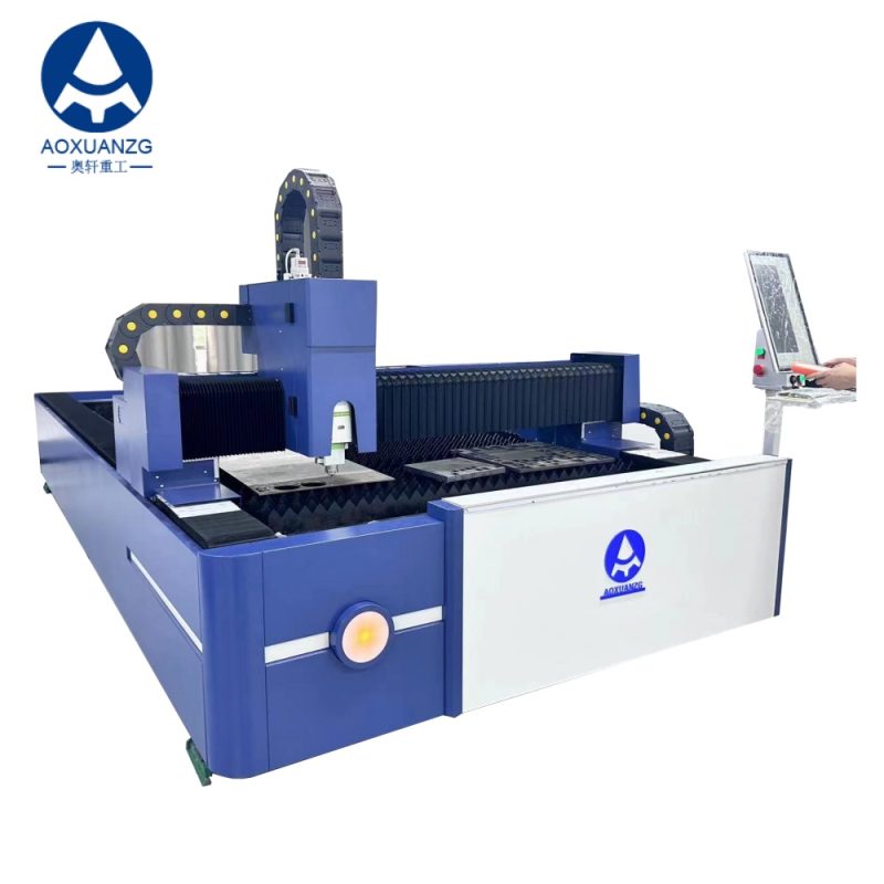 1500x3000mm 3KW Raycus Fiber Laser Cutting Machine