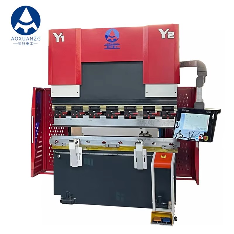 WE-67K 63T2500 HK58T 4+1 Axis CNC Electro Hydraulic Press Brake Machine