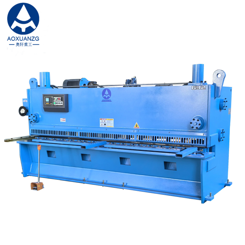 QC11K 6*3200 Hydraulic Guillotine Shearing Machine Metal Sheet Cutting Machine with E21S Controller
