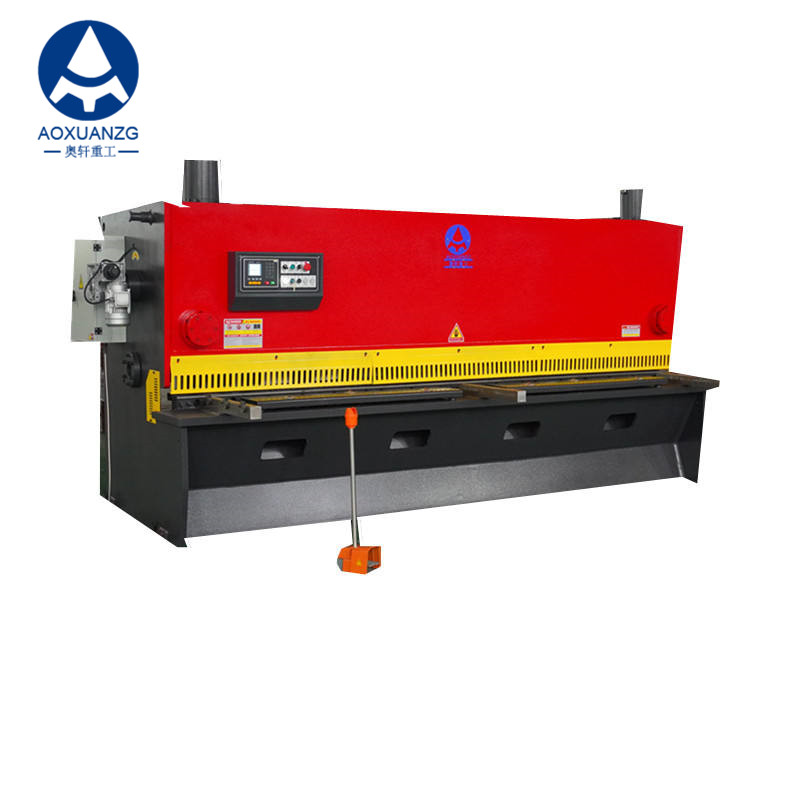 QC11Y Hydraulic Guillotine Shearing Machine E21S 6*3200 Metal Plate Cutting Machine for Iron