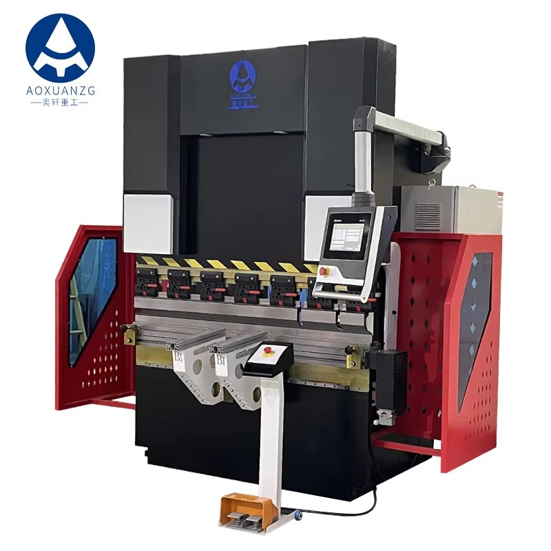 WE67K-80T1600 DELEM DA53TX 4+1 Axis System Hydraulic CNC Press Brake Machine Machine