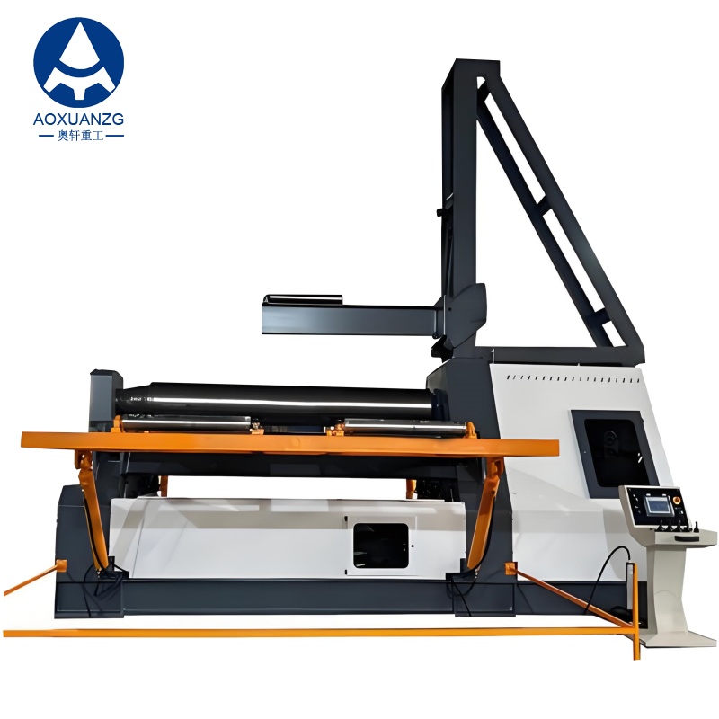 Hydraulic 4 Roller Plate Rolling Bending Machine CNC Four Rolling Steel Plate Bending Machine Price