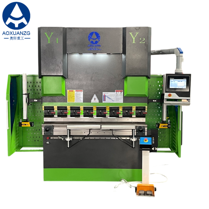 Highly Accurate CNC 40T1600 4+1 Axis DELEM DA53TX Controller Hydraulic Press Brake Bending Machine