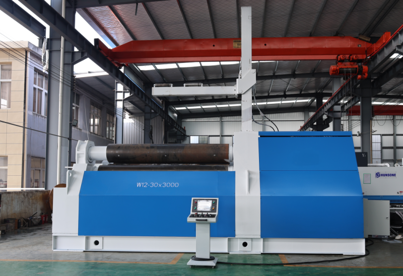 ⁦CNC four Rollers plate rolling machine Model 30X3000MM⁩ - الصورة ⁦2⁩