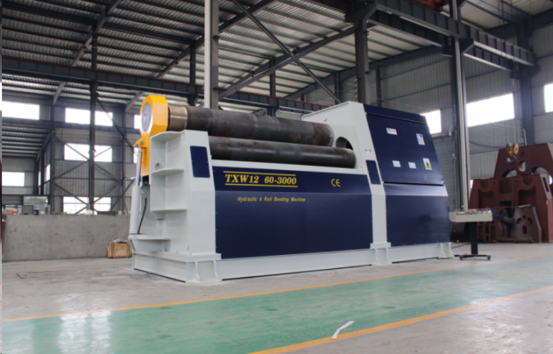 W12CNC hydraulic Four Rollers Rolling Bending Machine Metal Sheet 30x2500  Plate Rolling Machine - Image 9