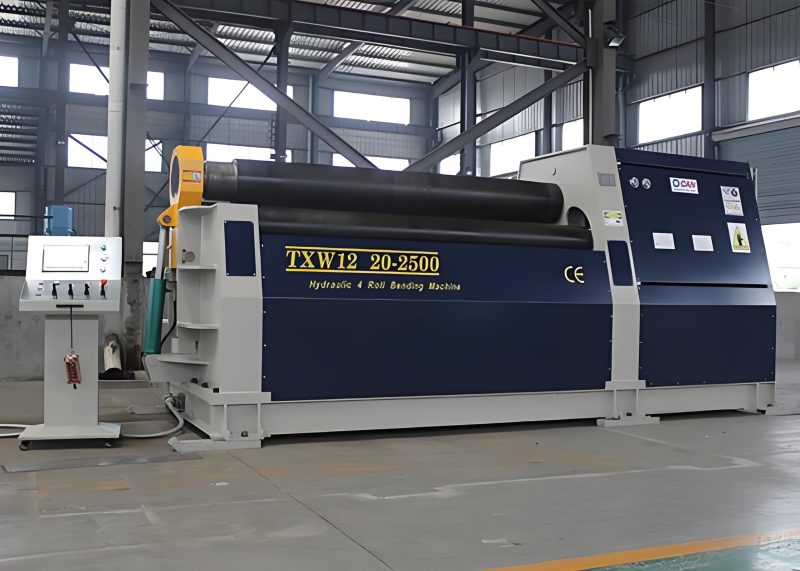 W12CNC hydraulic Four Rollers Rolling Bending Machine Metal Sheet 30x2500  Plate Rolling Machine - Image 10