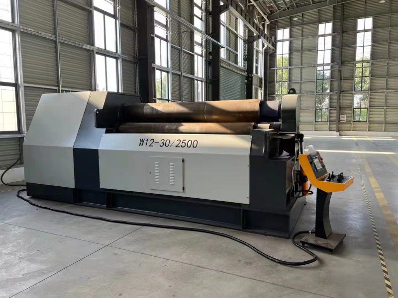 Good Price WC12 Sheet Metal 4 Roller Cnc Plate Bending Machine Roll Machine Professional Hydraulic Four Roller Bending Machine - Image 8
