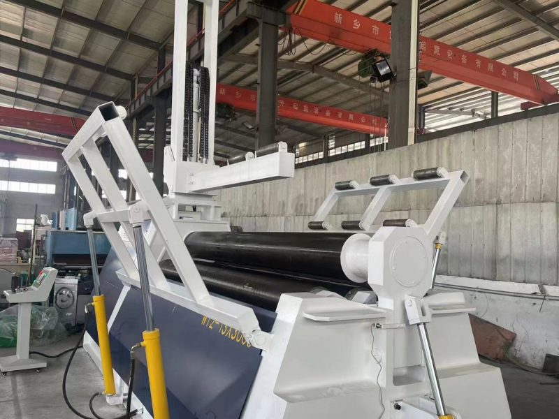 W12-10*3000 CNC Hydraulic Roll Bending Machine Automatic Four Roller Sheet Metal Plate Rolling for Stainless Steel Gear PLC Core - Image 6