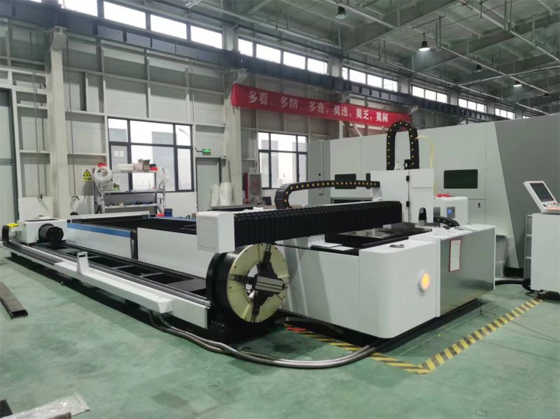 6000W Metal Plate and Tube Fiber Laser Cutting Machine for Stainless Steel - Image 2