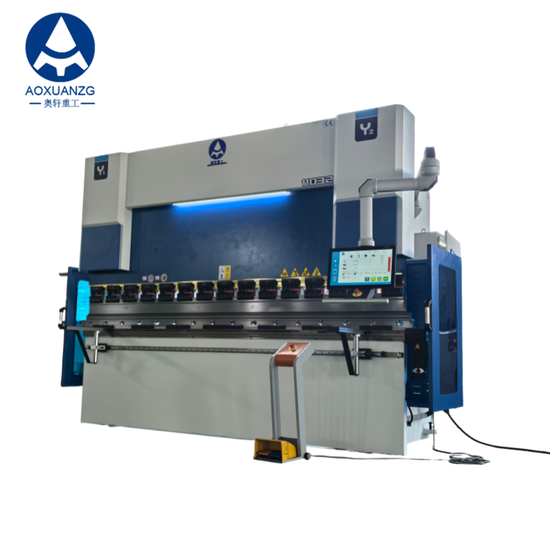 110T3200 AX68T 4+1 Axis Stainless Steel Synchronized Hydraulic Servo Bending Cnc Electric Hydraulic Press Brake Machine