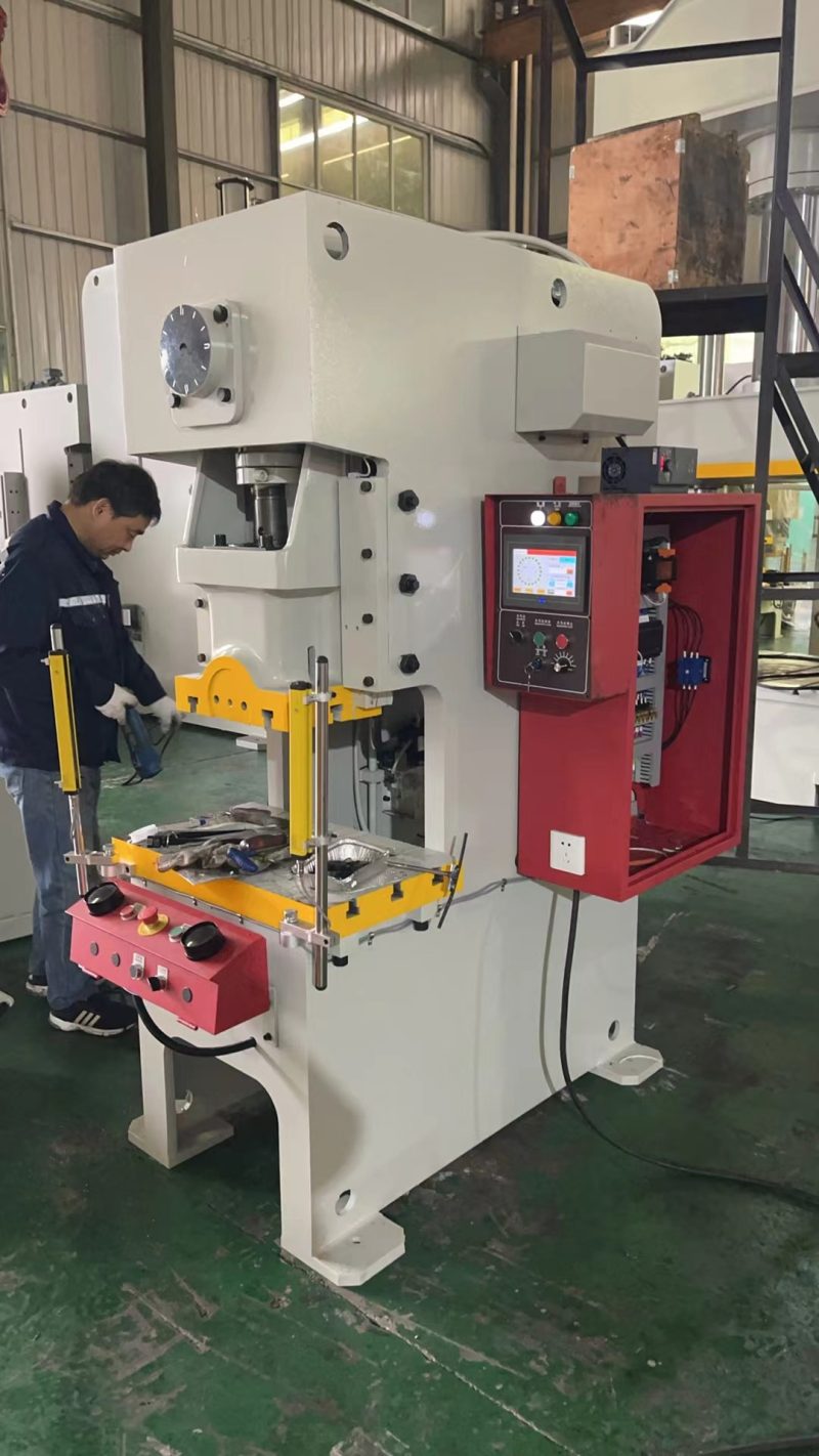APA-25T pneumatic punching machine with feeder and decolier production line - Image 5